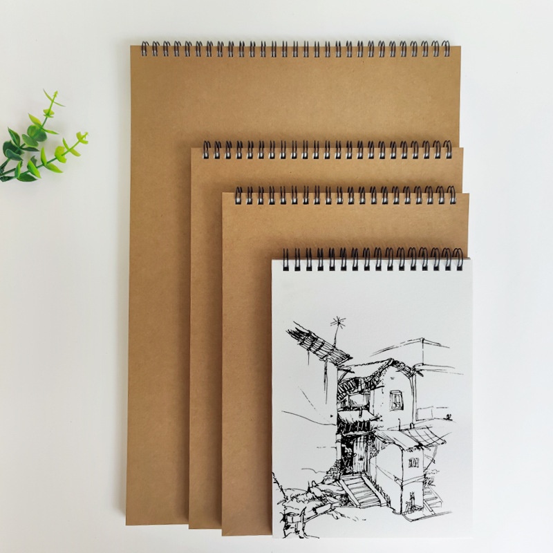 Professional sketchbook drawing notepad 16k160g color pencil, oil painting, watercolor, gouache