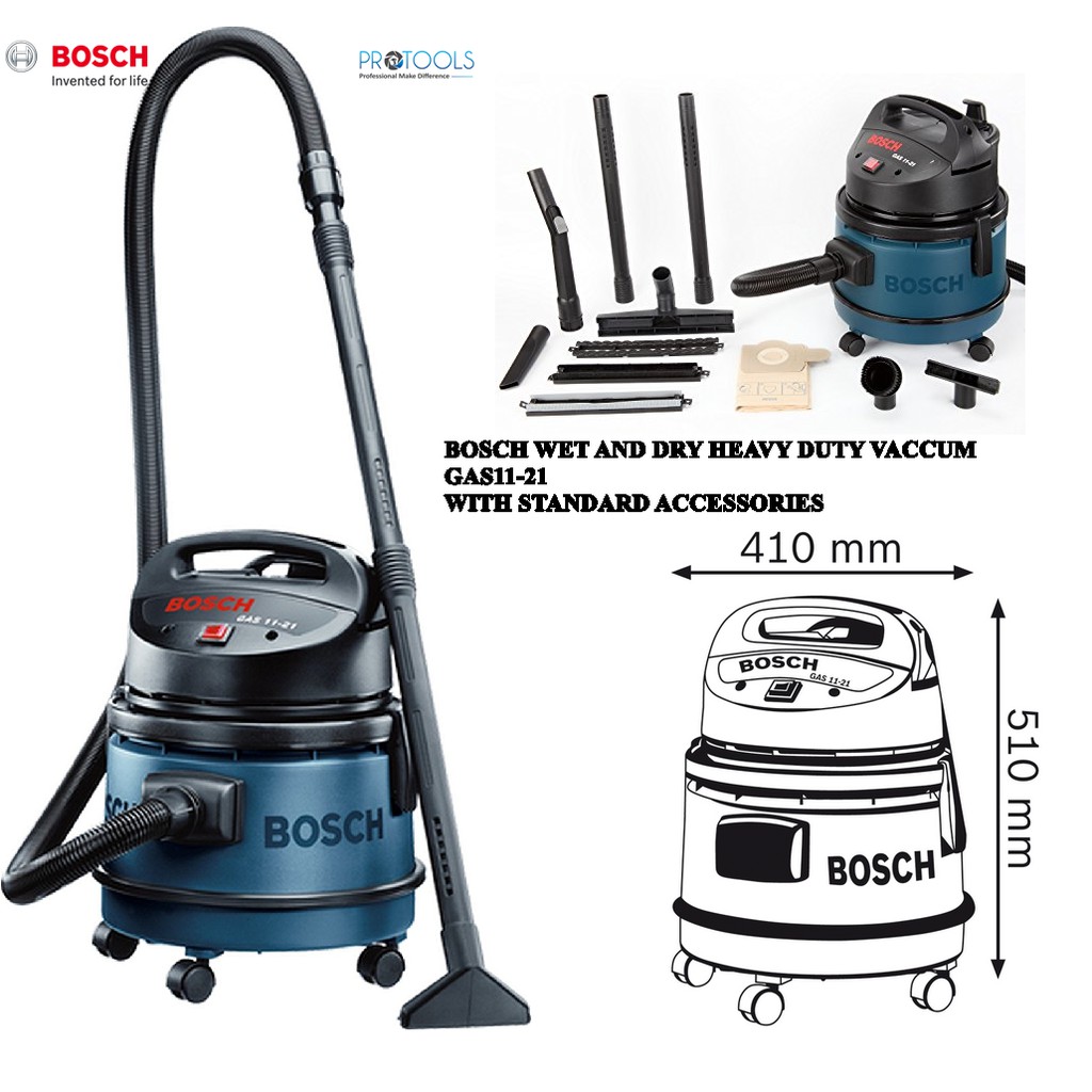 GAS 1121 BOSCH เครื่องดูดฝุ่นอเนกประสงค์ 21 ลิตร STintertrade