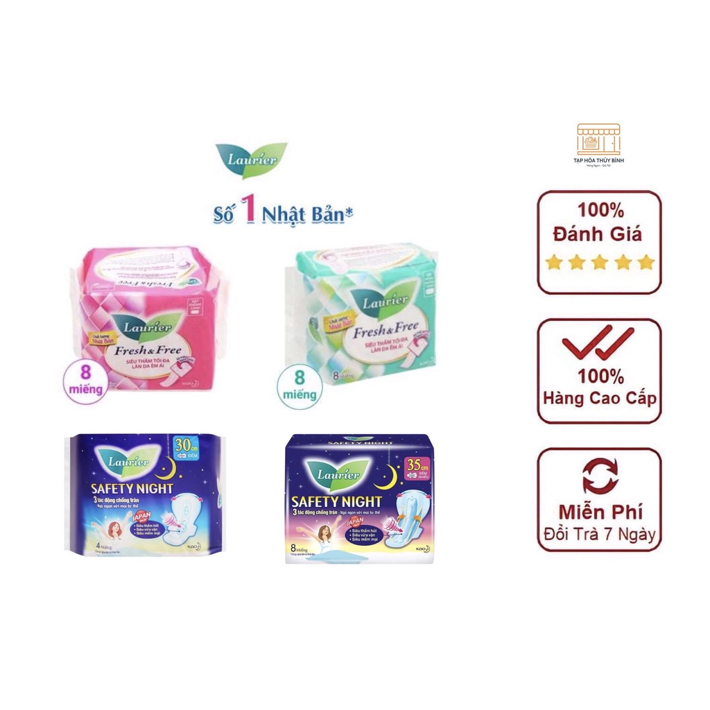 Laurier Japan Super Waterproof Sanitary Napkin 8M Pack Shopee Malaysia