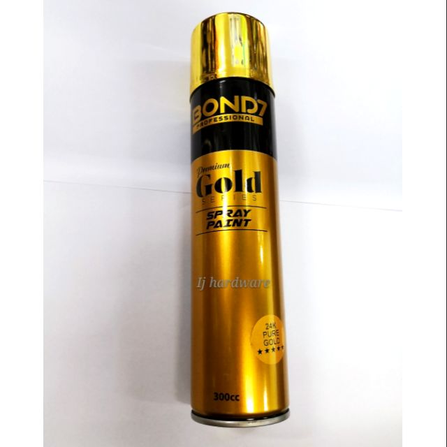 BOND7 24k Gold Spray Paint/OND7 Professional Premium Gold Series Spray