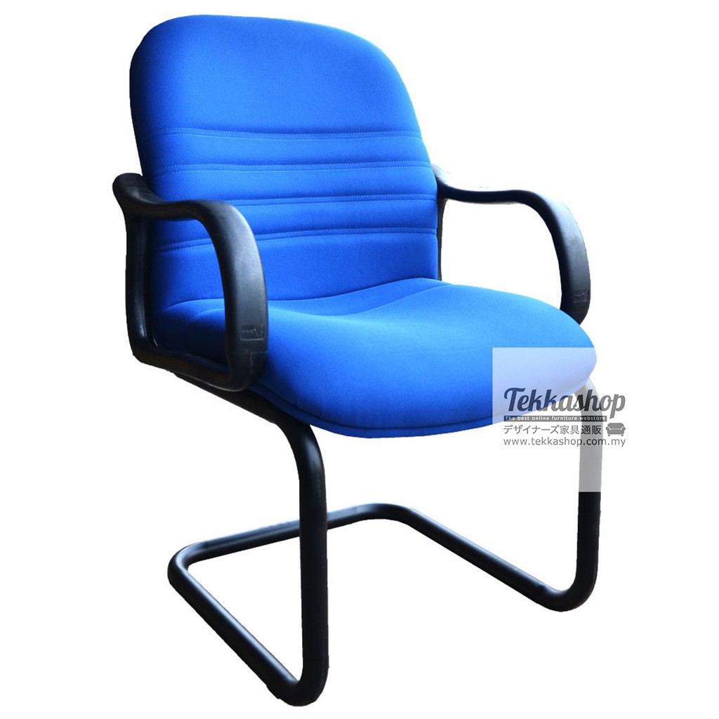 DJ1003SEB C Shape Metal Frame Fabric Cushion Banquet Chair