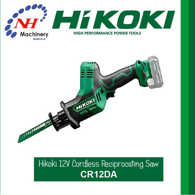 Hikoki CR12DA 12V Cordless Reciprocating Saw Shopee Malaysia