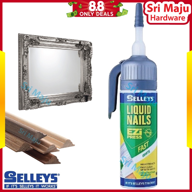 MAJU Selleys Ezi Press Liquid Nail 130g Glass Mosaic Tile Wood