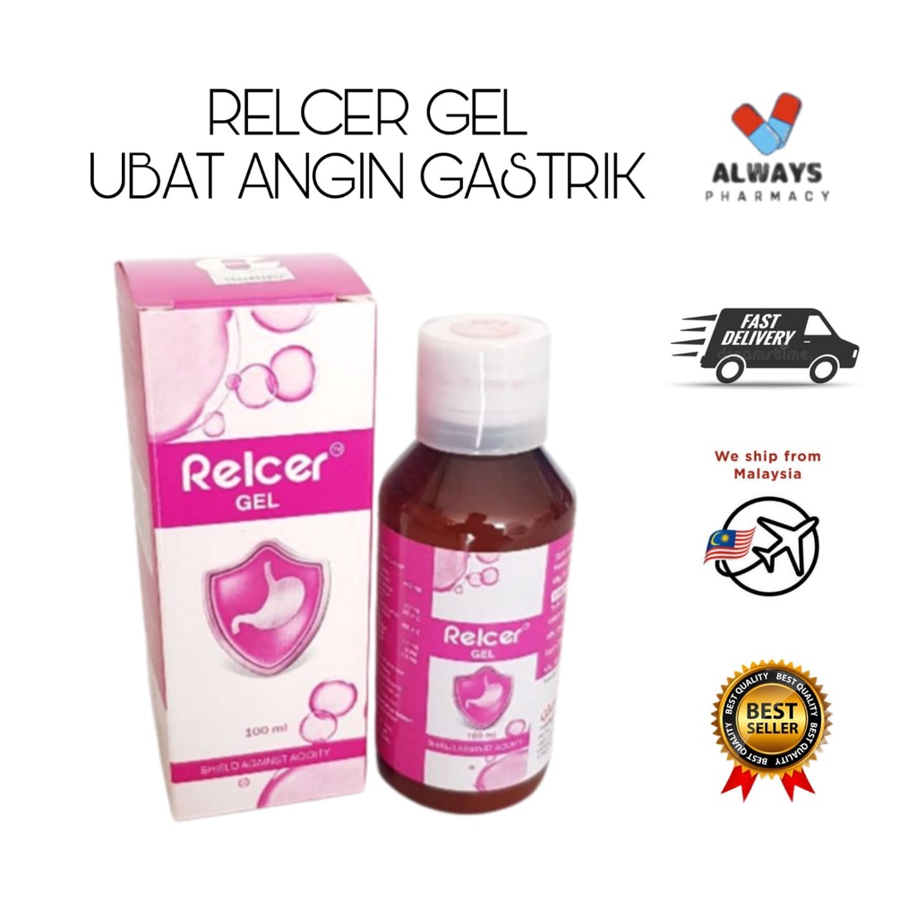 RELCER GEL (UBAT ANGIN GASTRIK) Shopee Malaysia