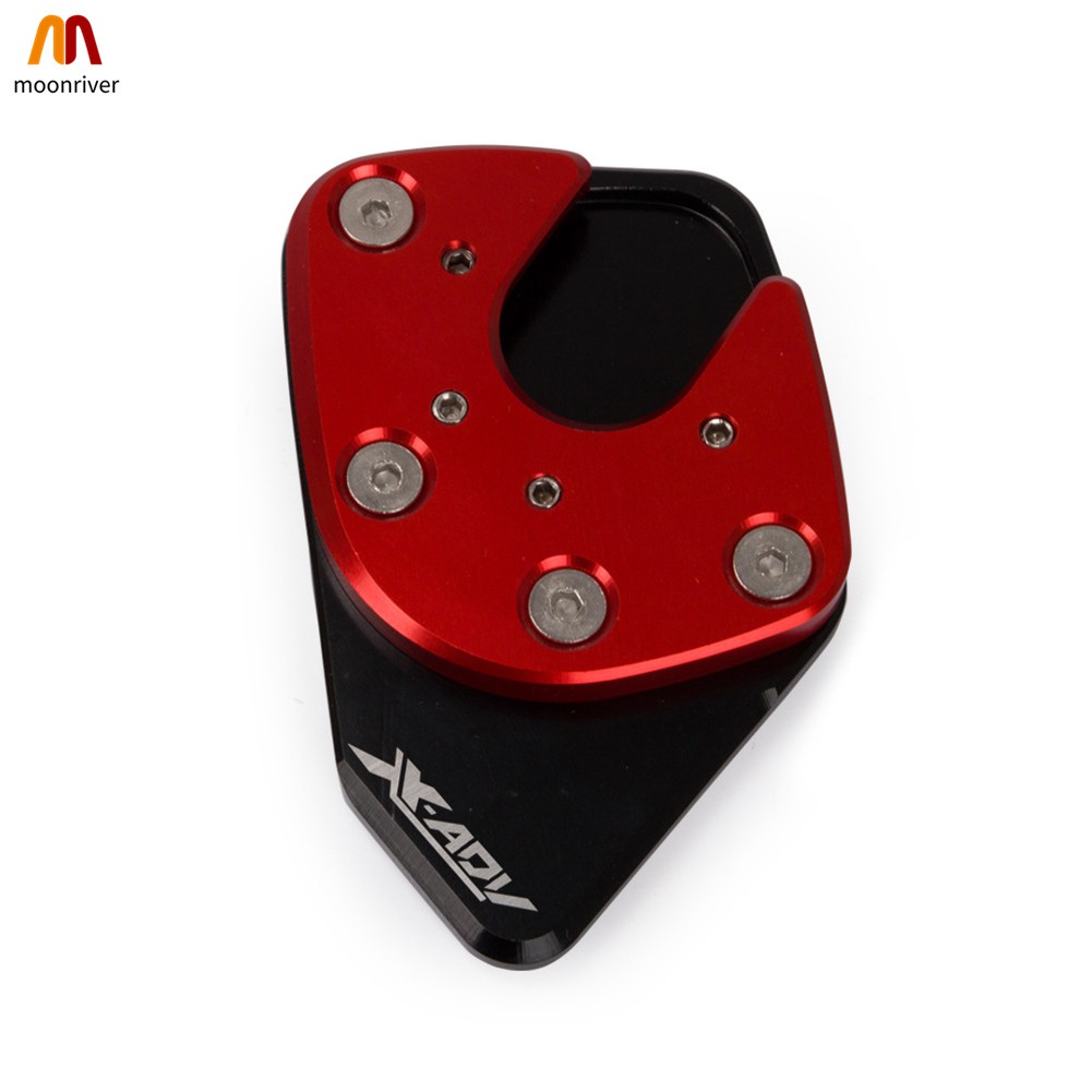 Automotive 2x Universal Motorcycle Side Stand Moto Bike Kickstand Plate