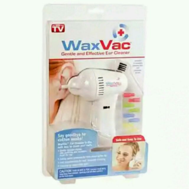 CORDLESS WAX VAC VACUUM SAFE PORTABLE AUTO EAR CLEAN CLEANER Shopee Malaysia