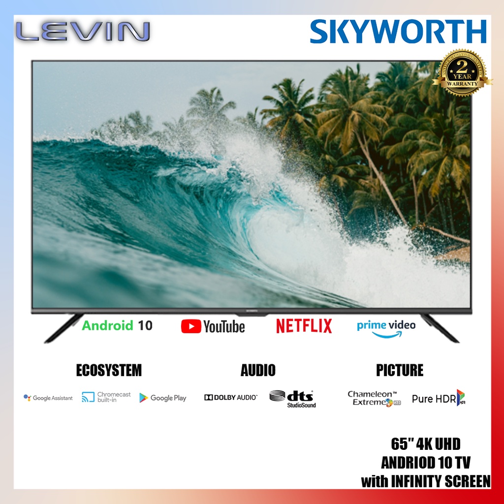 Skyworth Television Google TV Android TV Digital TV 32"/40"/42"/55