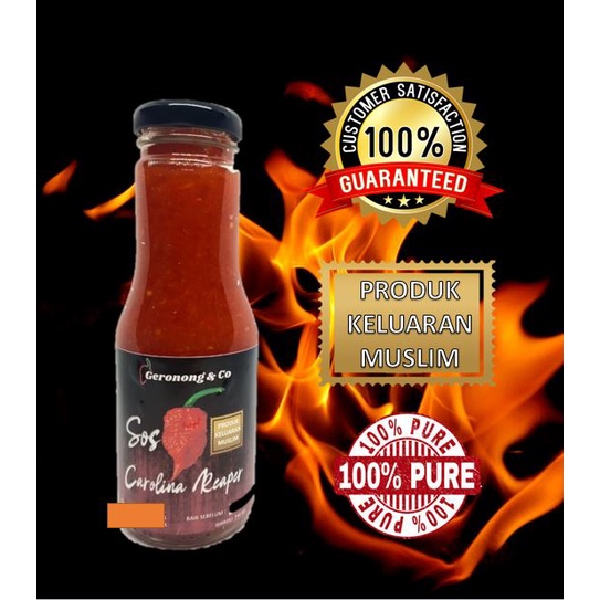 SOS CAROLINA REAPER CILI TERPEDAS DI DUNIA Shopee Malaysia