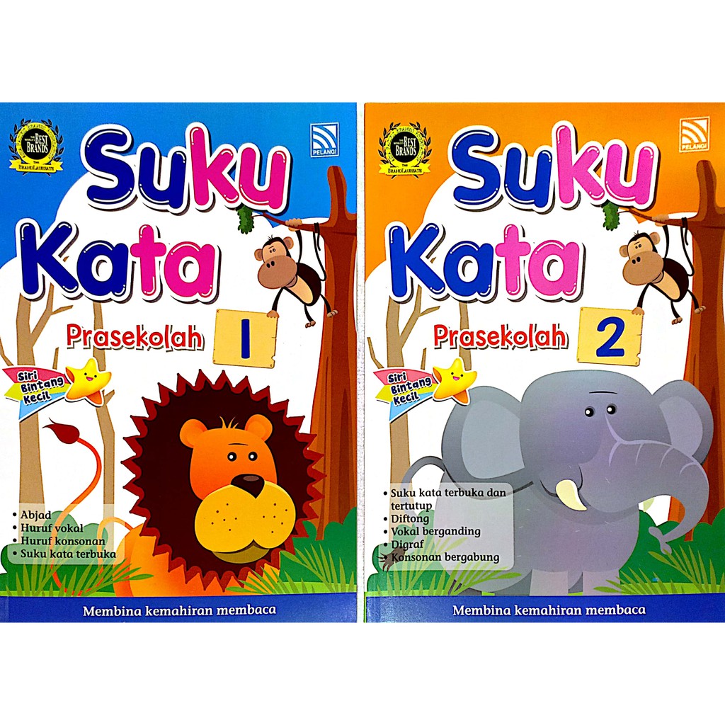 [BPM] 46 tahun Buku Latihan SUKU KATA / Siri Bintang Kecil