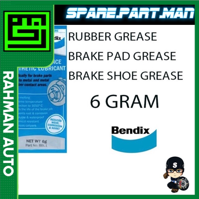 Bendix Ceramic High Performance Synthetic Lubricant / Rubber Grease