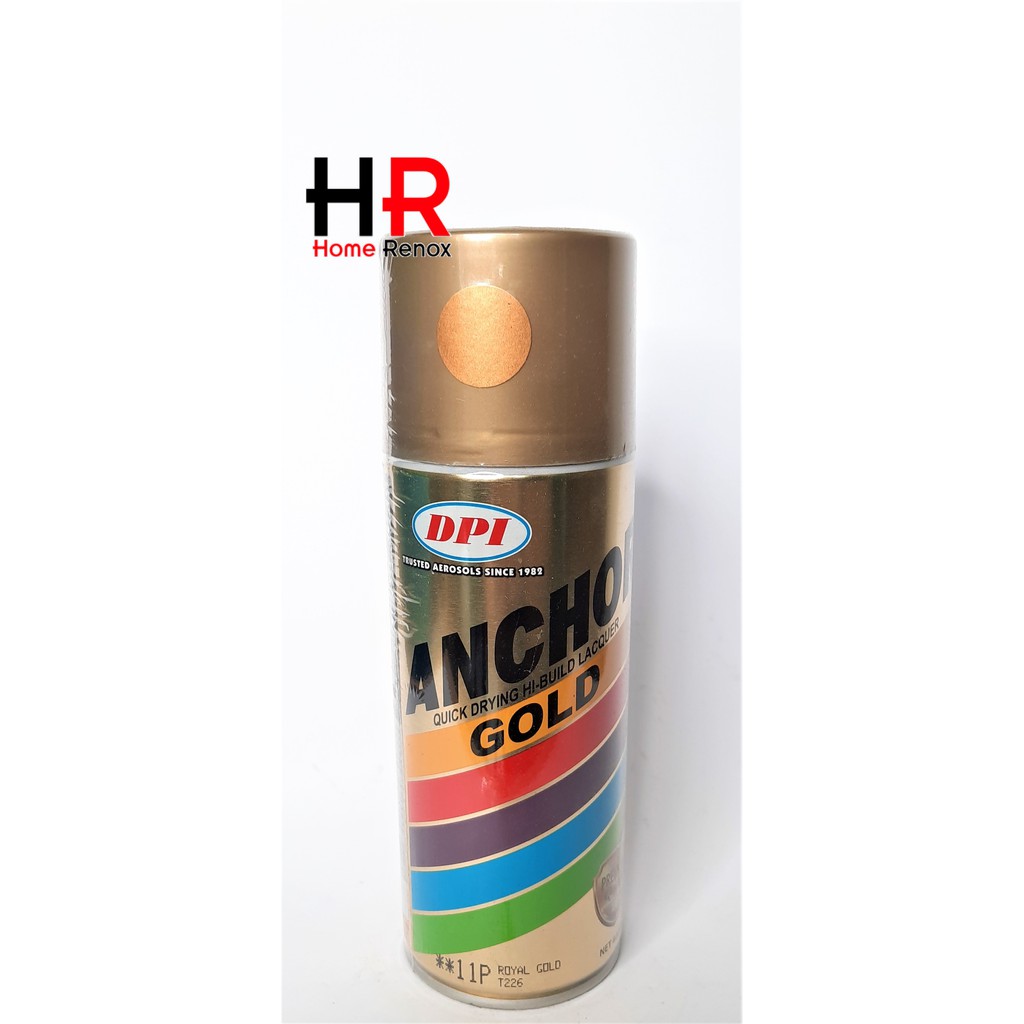 Spray Anchor Paint 400ml [Gold No 11P** 49**] Shopee Malaysia
