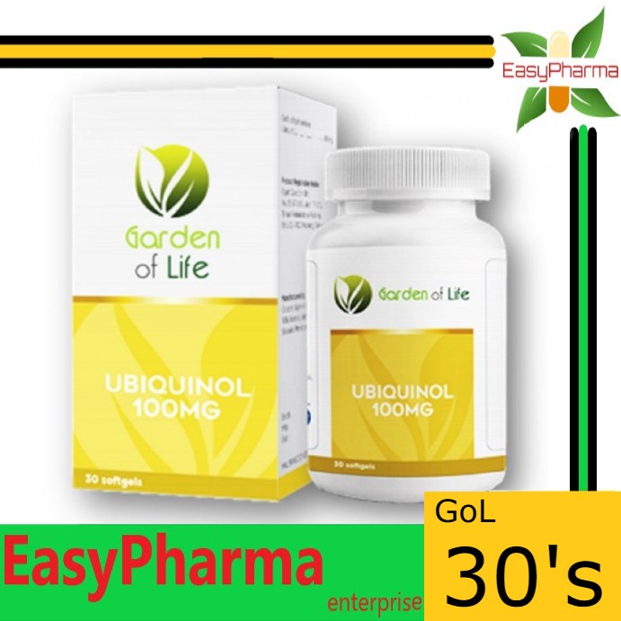Garden of Life CoQ10 Ubiquinol 100mg [ 30 softgels ] Shopee Malaysia