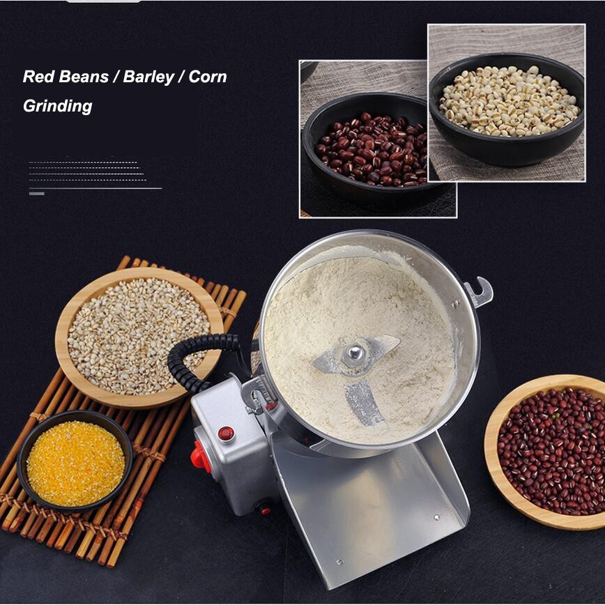 XHOY LAFA 800g Electric Dry Food Grinder Grains Herbal Powder Miller
