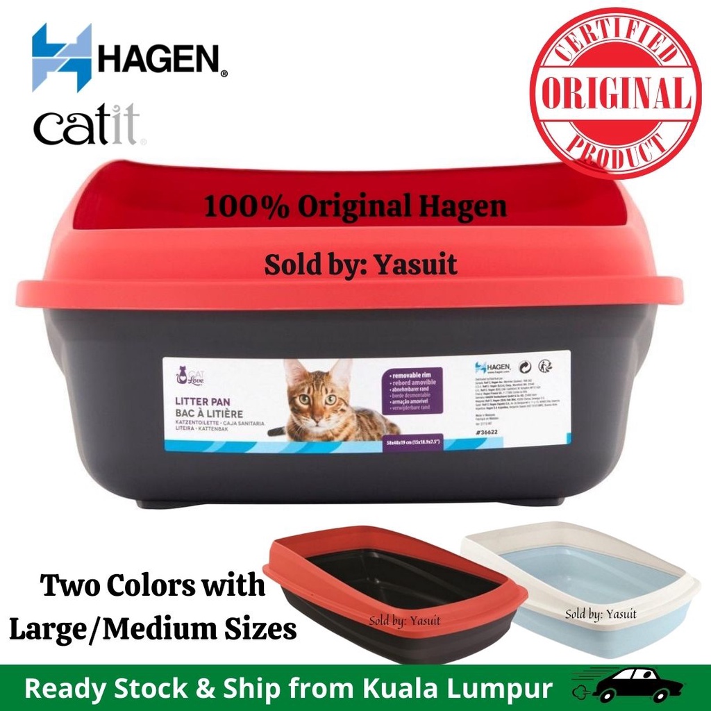 Hagen Cat Litter Catit Cat It Plastic Cat Tray Pan Branded Big Medium