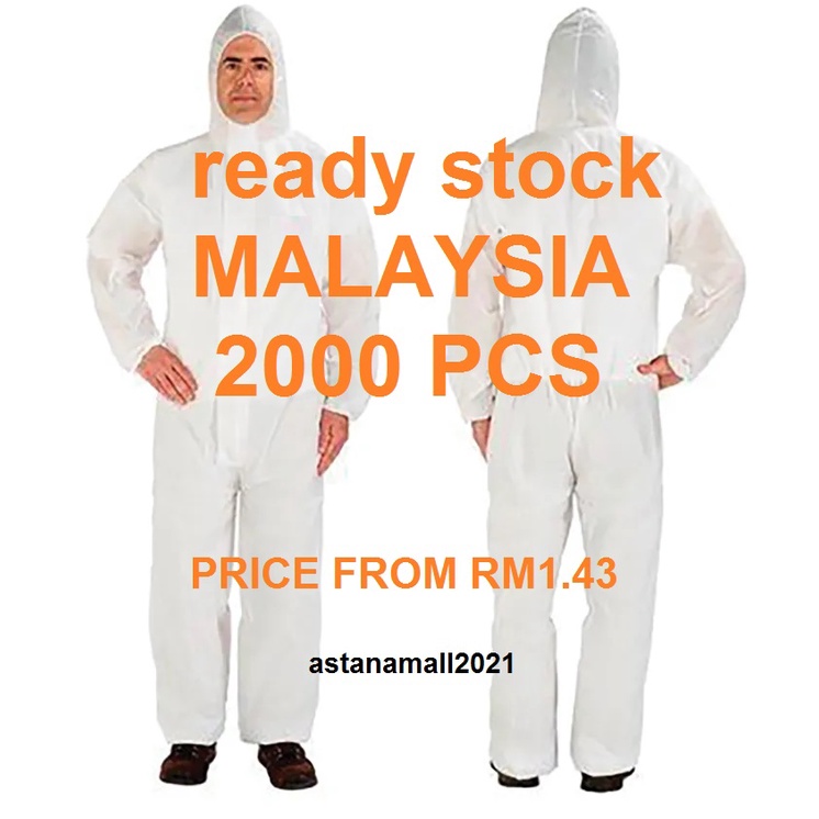 Jumpsuit ppe tyvek disposable overall medical ppe gown coverall safety