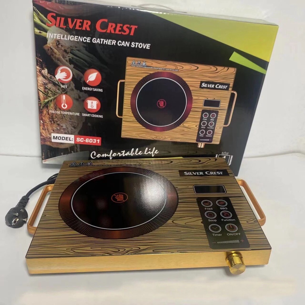 SILVER CREST ELECTRIC CERAMIC COOKER MALAYSIA PLUG temper glass High