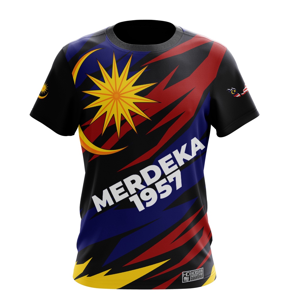 TShirt Merdeka Malaysia / TShirt Jersey Sublimation Collection