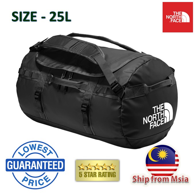 *ready stock The North Face duffel bag small size 25L Shopee Malaysia