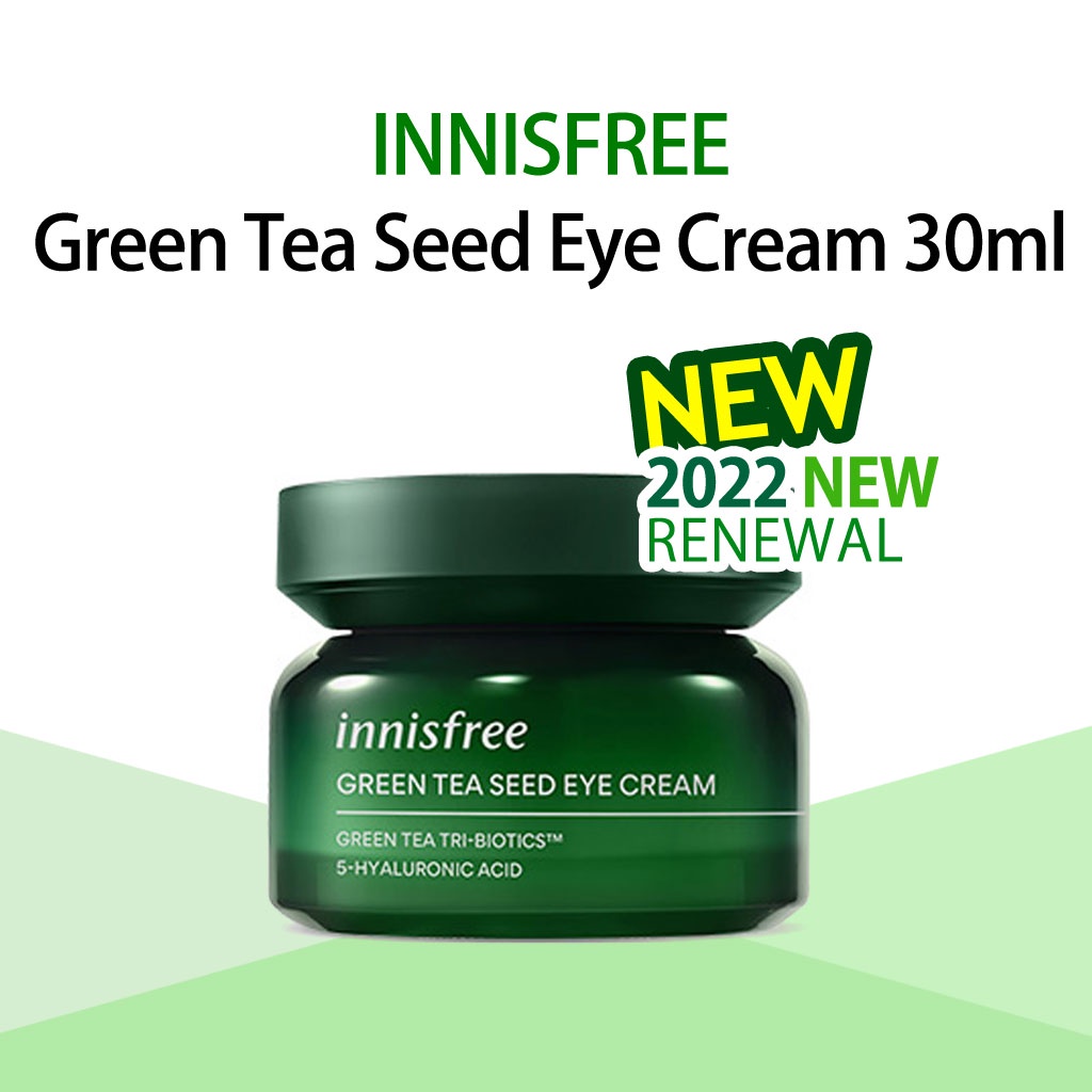 [Innisfree] Green Tea Seed Eye Cream 30ml (2022 Renewal) Shopee Malaysia
