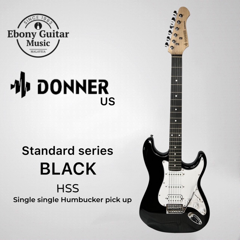 DONNER electric guitar Shopee Malaysia