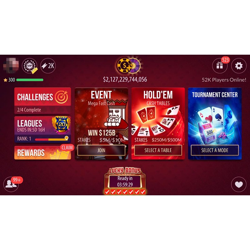 PROMO Zynga Poker Chips Termurah, 6Jam Warranty Shopee Malaysia