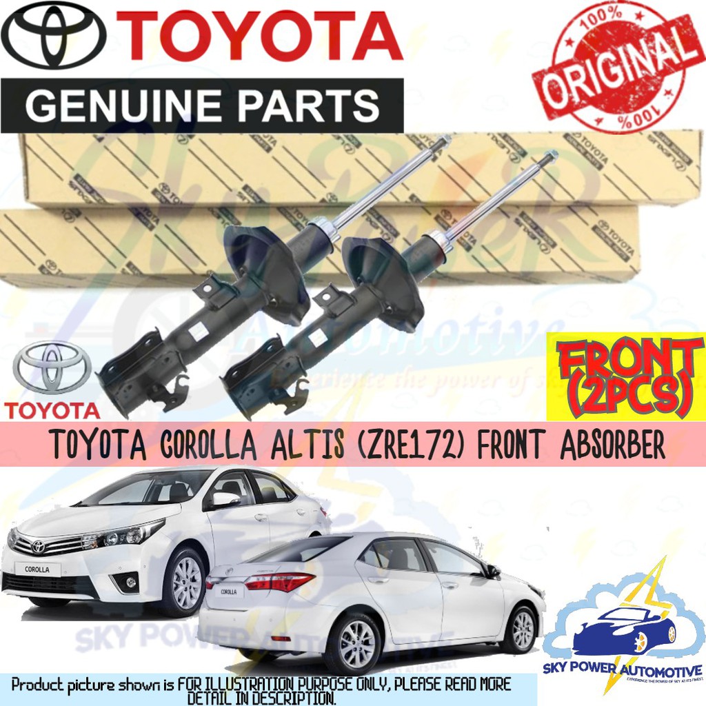 TOYOTA COROLLA ALTIS ZRE172 (2014) 100 ORIGINAL (GENUINE) SHOCK
