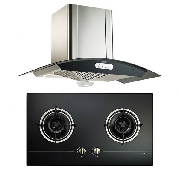 Zanussi Chimney Hood + Glass Hob ZANZHC978X+ZGG7822 Shopee Malaysia