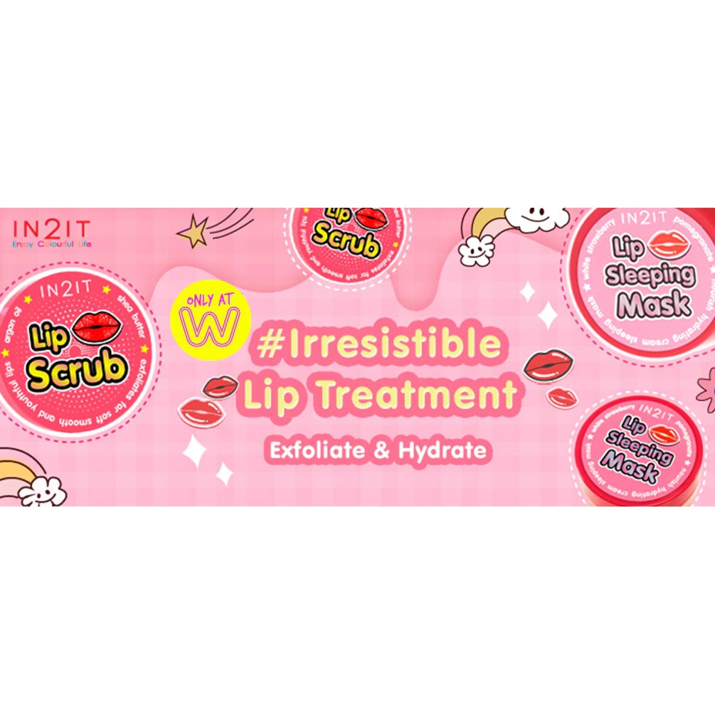 IN2IT LIP SUGAR SCRUB 12G LIS01 / LIS02 / LIS03 Shopee Malaysia