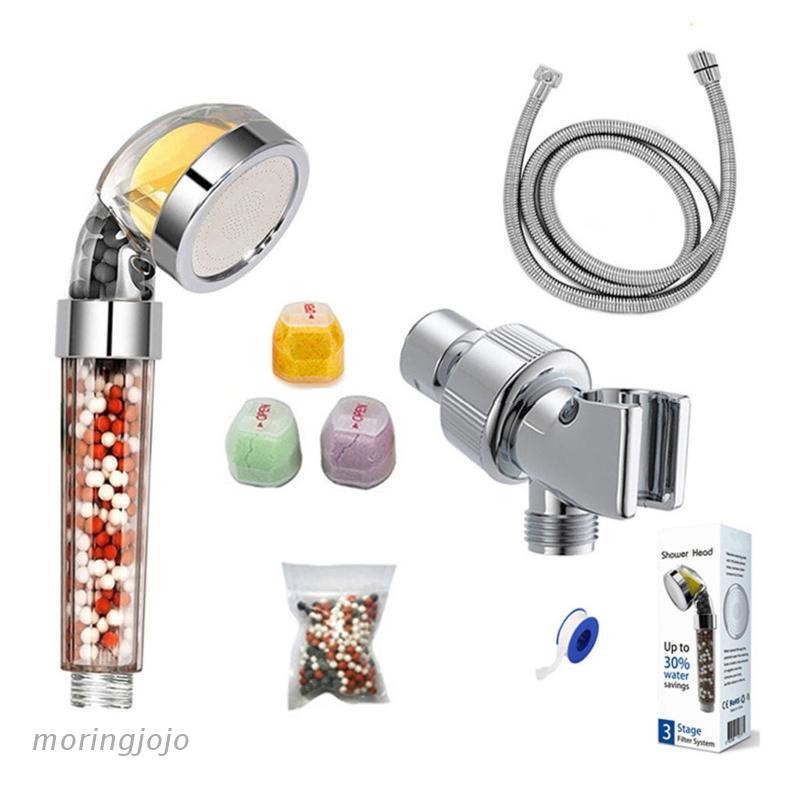 JoJo Vitamin C Filter Shower Head Kit Chlorine Flouride Filter Hard