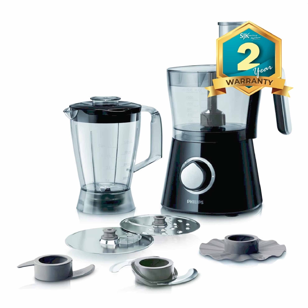 Philips Food Processor HR7759 (750W) 2.0L Bowl + 1.75L Jar