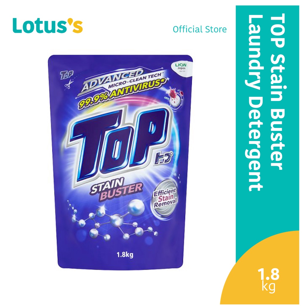 TOP Laundry Detergent Stain Buster 1.8kg Shopee Malaysia