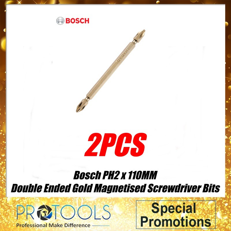 BOSCH PH2 110MM GOLD SCREWDRIVER BIT Shopee Malaysia