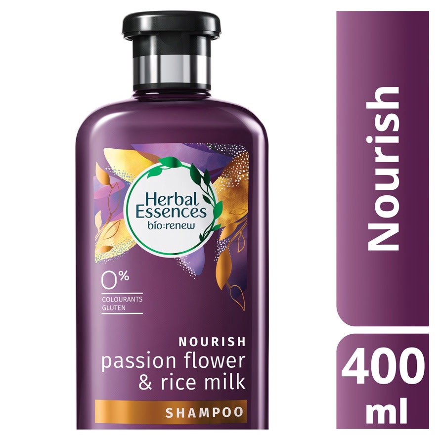 Herbal Essences Shampoo Passion Flower & Rice Milk (400ml) MD1