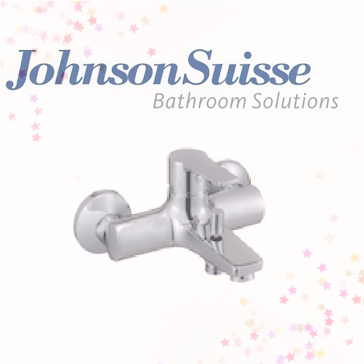 Johnson Suisse WBFA301439CP Turin Single Lever Wall Mounted BathShower