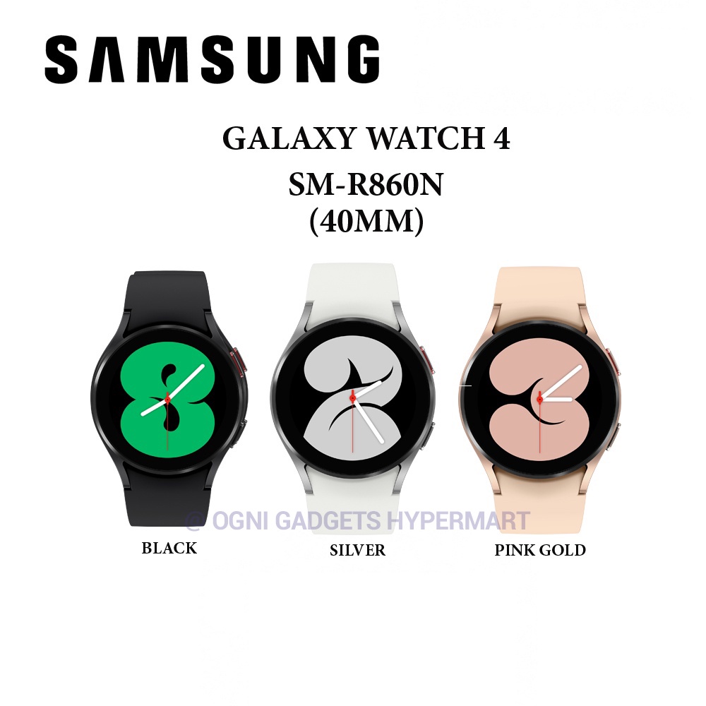 Original Samsung Galaxy Watch Bluetooth SMR860 40mm Smartwatch Watch4