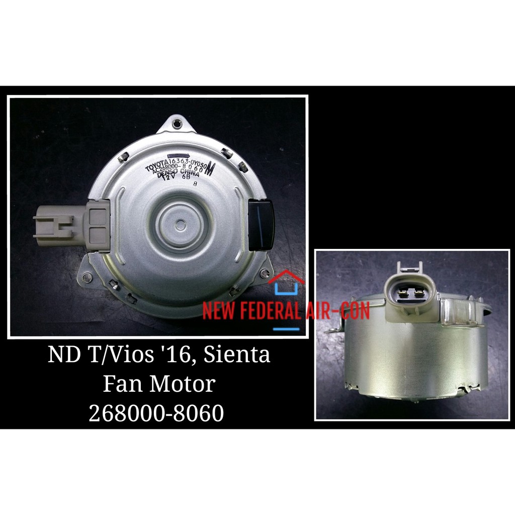 (ORIGINAL) DENSO TOYOTA VIOS YEAR 2013 NCP150, TOYOTA SIENTA FAN MOTOR