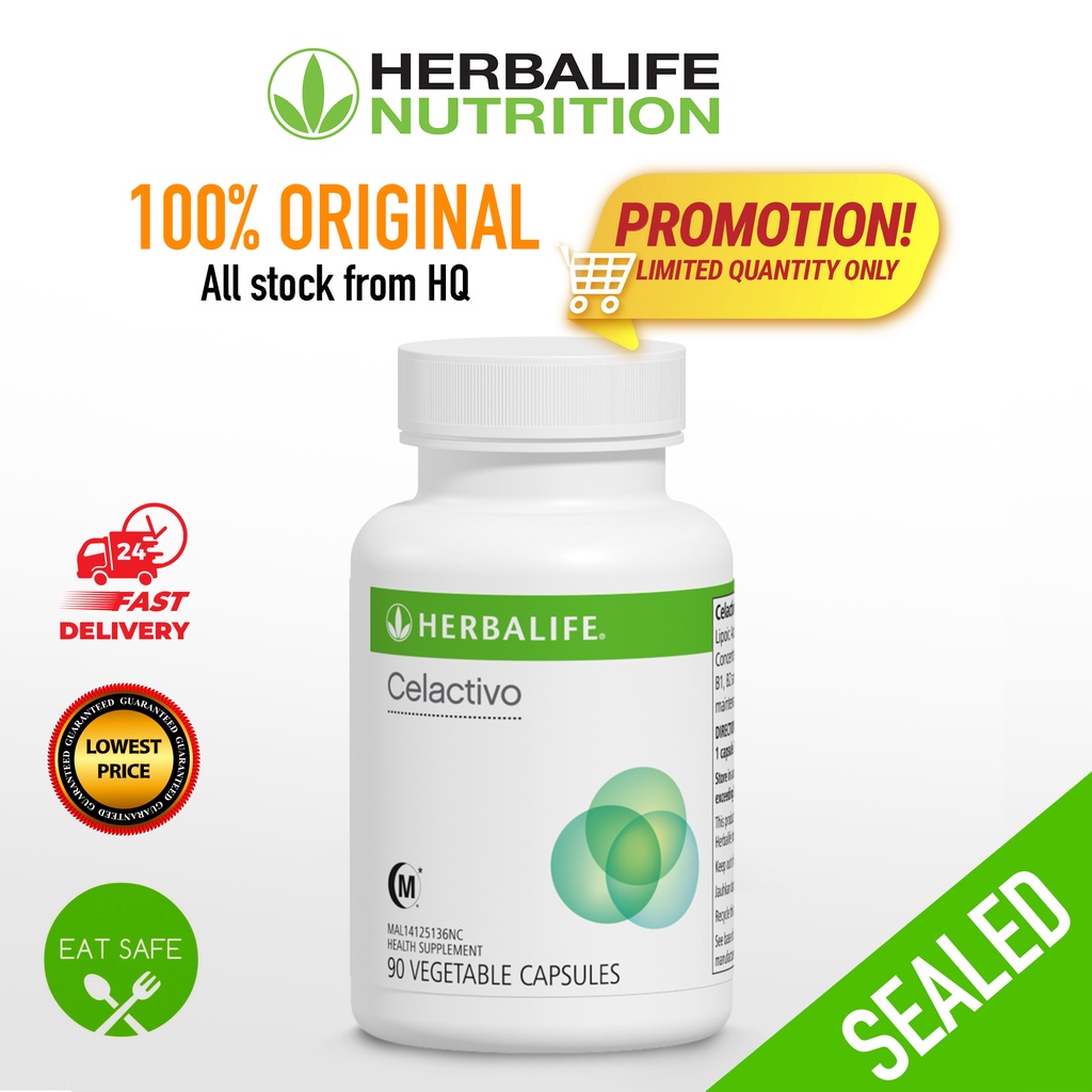 Guarantee 100 Original Herbalife Celactivo (90 Capsules) Shopee Malaysia