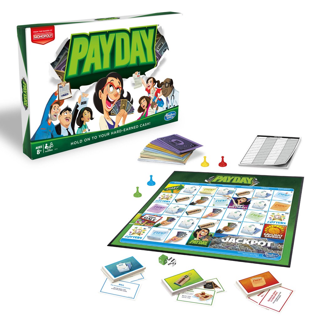 Hasbro Pay Day Board Game Shopee Malaysia