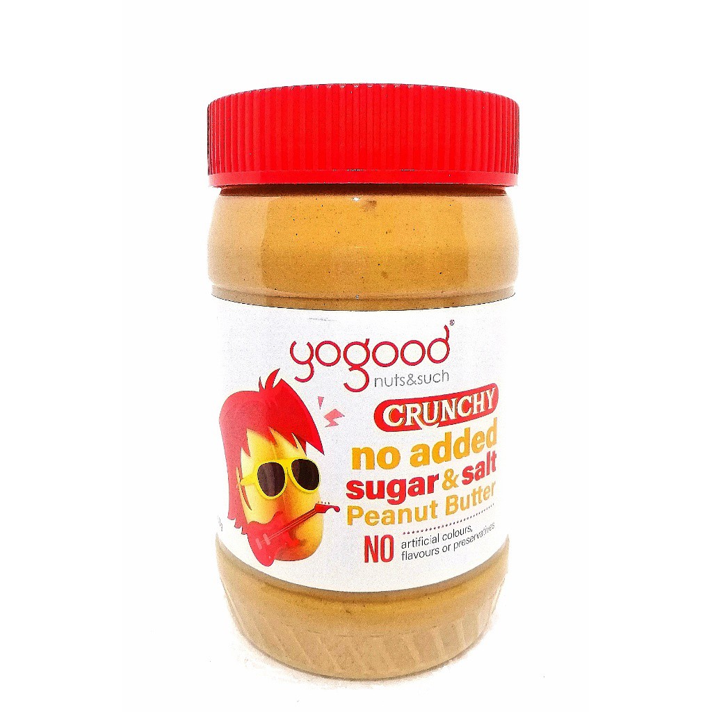 Yogood Peanut Butter No Added Sugar Crunchy (453g) Shopee Malaysia