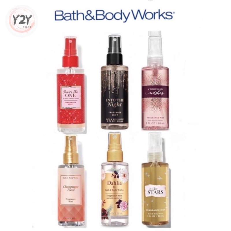 BATH & BODY WORKS Fragrance Mist Travel Body Mist 88ml Shopee Malaysia
