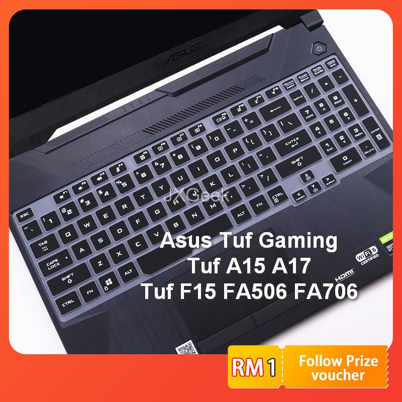 Asus Tuf Gaming Laptop Keyboard Cover Tuf A15 A17 F15 15.6" 15.6 Inch