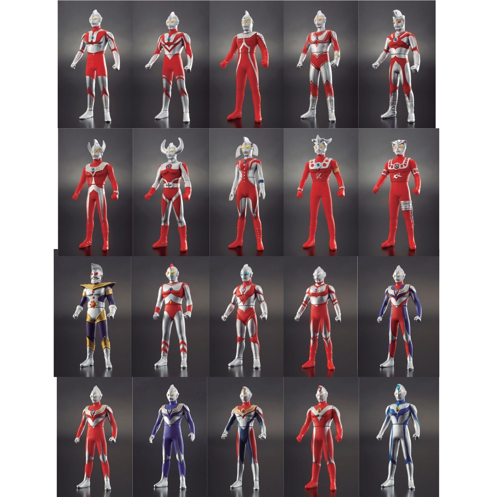 Pre Owned Bandai Ultra Hero Series 2009 Ultraman Tsuburaya 6.5 Sofubi