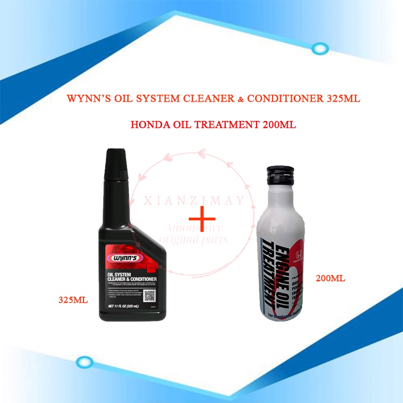 Wynn's OIL SYSTEM CLEANER [ ZW61610 ] Engine Flush + HONDA OIL