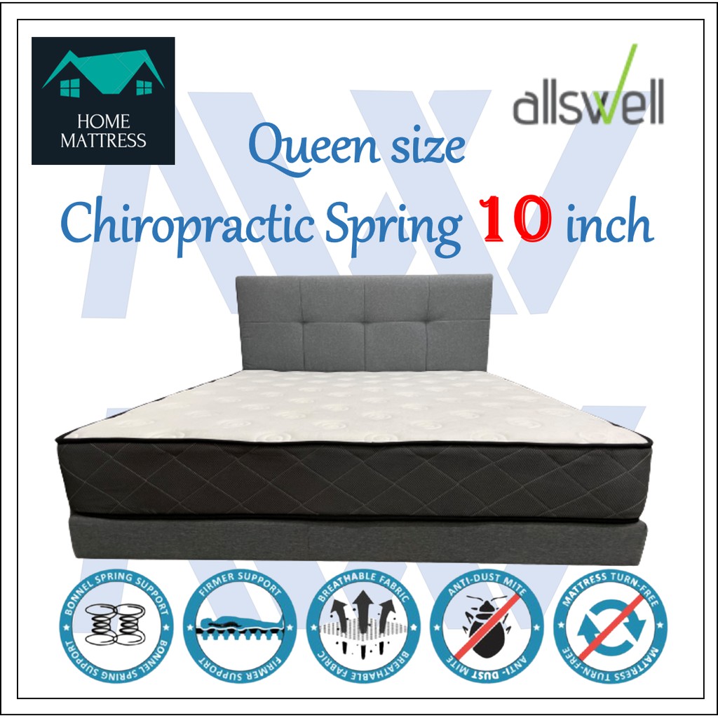 (Free Shipping) AllsWell (Queen) mattress Chiropractic Spring Hotel