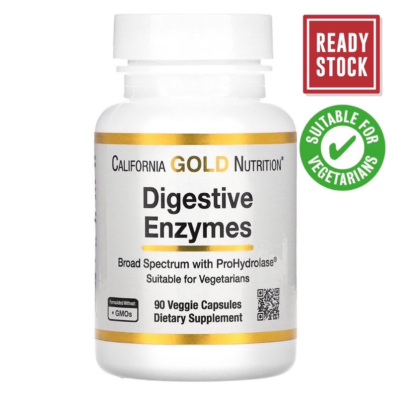 Digestive Enzymes, 90 veggie capsule Shopee Malaysia