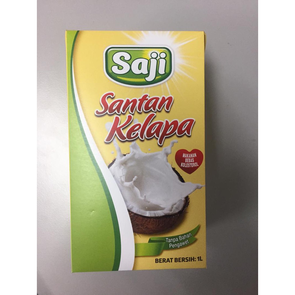 Saji Santan Kelapa 200ml & 1L Shopee Malaysia