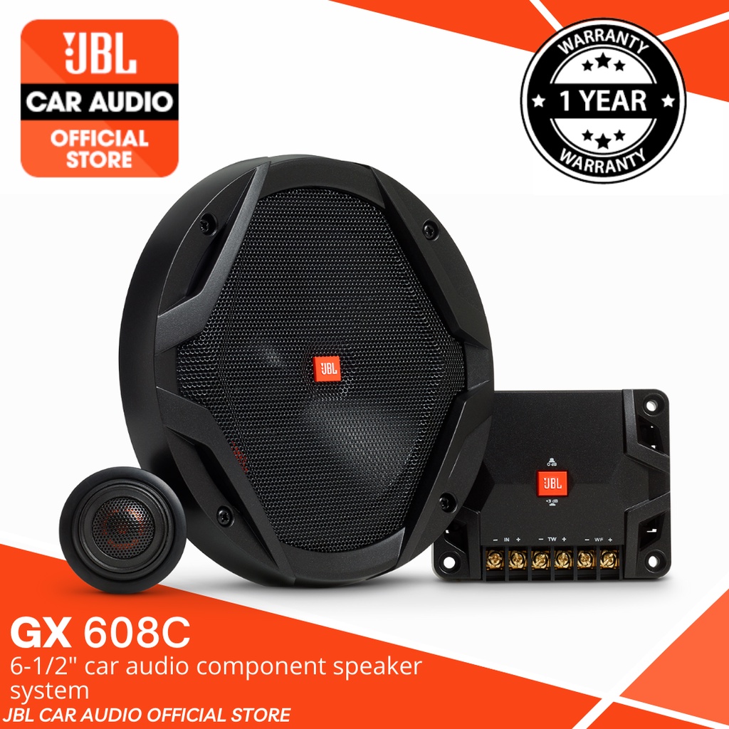 JBL GX 608C 2 Way Component Speaker (6.5") Shopee Malaysia