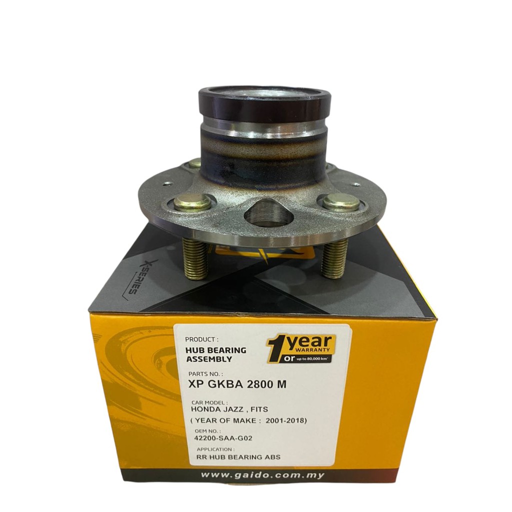 (READY STOCK) ORIGINAL GAIDO X-SERIES HONDA JAZZ ABS CITY SEL/IDSI REAR