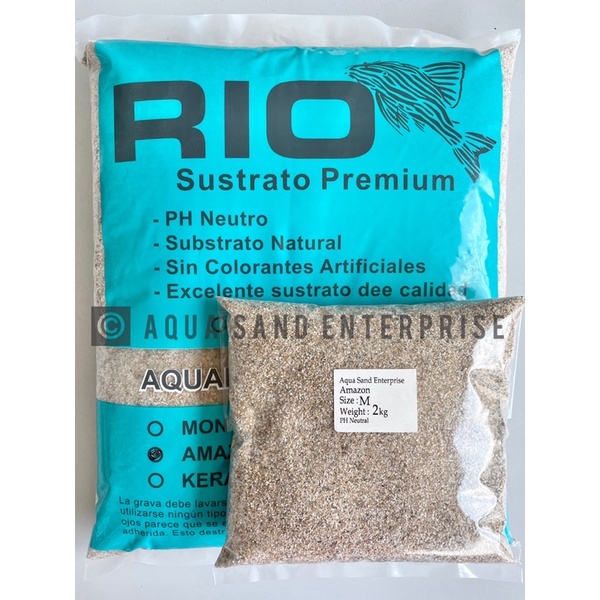 RIO AMAZON [2kg] SUSTRATO Substrate similar with ADA, 2kg Premium