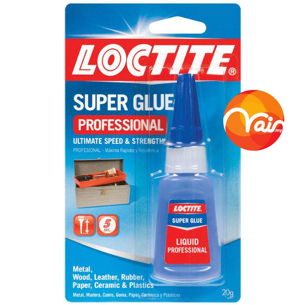 Loctite Super Glue Liquid Professional 20 grams bottle better than
